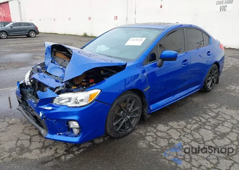 2020 Subaru Wrx Premium z USA, uszkodzony, nr VIN JF1VA1F66L8801256